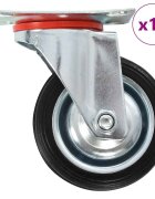 vidaXL Otočné kolieska 16 ks 75 mm