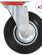 vidaXL Otočné kolieska 32 ks 125 mm