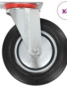 vidaXL Otočné kolieska 8 ks 200 mm