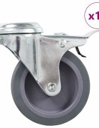 vidaXL Otočné kolieska s otvorom na skrutku 16 ks 75 mm