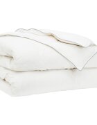 vidaXL Paplón FULDA 240 x 260 cm 4 ročné obdobia 310 GSM Biela