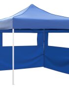 vidaXL Párty stan 291 x 291 x 315 cm Modrá Oxfordská látka