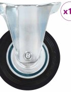 vidaXL Pevné kolieska 16 ks 100 mm