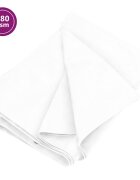 vidaXL Plachta 180 g/m² 4x6 m biela HDPE