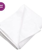 vidaXL Plachta 260 g/m² 3x3 m biela HDPE
