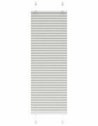vidaXL plisovaná roleta svetlosivá 40x150 cm šírka látky 394 cm