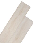 vidaXL Podlahové dosky Biely klasický dub 502 m² 36 ks PVC