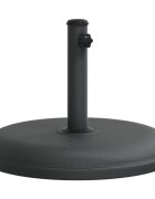 vidaXL Podstavec pod slnečník pre Ø32/35/38 mm tyče 15 kg kruh