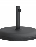 vidaXL Podstavec pod slnečník pre Ø32/35/38 mm tyče 25 kg kruh