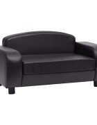 vidaXL Pohovka pre psa čierna 80x50x40 cm umelá koža