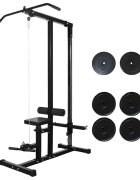 vidaXL Posilňovacia veža so závažiami 40 kg