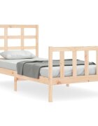 vidaXL Posteľ bez matraca 90x200 cm masívna borovica