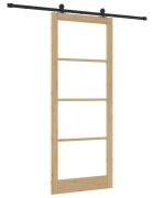 vidaXL Posuvné dvere ORKDAL Prírodná 93 x 232 cm