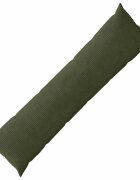 vidaXL Poťah na podložku HEERLEN Zelená 40 x 145 cm manšestr