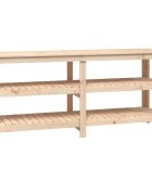 vidaXL Pracovná lavica 181x50x80 cm masívna borovica