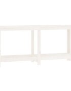 vidaXL Pracovná lavica biela 180x50x80 cm masívna borovica