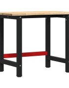 vidaXL Pracovný stôl 100x60x815 cm masívne drevo dub