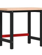 vidaXL Pracovný stôl 100x60x83 cm dubový masív obdĺžnik