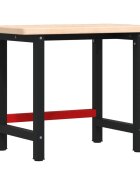 vidaXL Pracovný stôl 100x60x83 cm dubový masív obdĺžnik