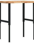 vidaXL Pracovný stôl 80x60x(73-995) cm masívna akácia obdĺžnik