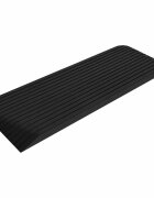 vidaXL Prahová rampa 110x41x5 cm guma