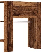 vidaXL Predsieň Old Wood 975x37x99 cm Engineered Wood