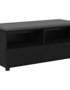 vidaXL Predsieňová lavica Čierny Dub 100 x 38 x 46 cm