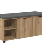 vidaXL Predsieňová lavica Remeselný Dub 100 x 38 x 46 cm
