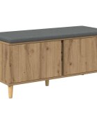 vidaXL Predsieňová lavica Remeselný Dub 100 x 38 x 46 cm