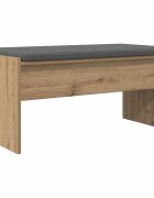 vidaXL Predsieňová lavica Remeselný dub 83 x 38 x 40 cm