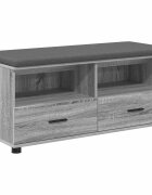 vidaXL Predsieňová lavica Sivá Sonoma 100 x 38 x 46 cm