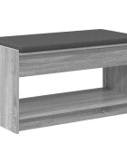 vidaXL Predsieňová lavica Sivá Sonoma 83 x 38 x 45 cm