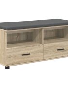 vidaXL Predsieňová lavica Sonoma dub 100 x 38 x 46 cm