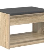 vidaXL Predsieňová lavica Sonoma dub 63 x 38 x 45 cm