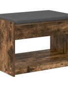 vidaXL Predsieňová lavica Údený Dub 63 x 38 x 45 cm