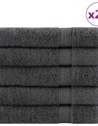 vidaXL Prémiové uteráky do sauny SOLUND 25ks antracit 80x200cm 600g/m2