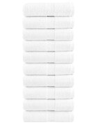 vidaXL Prémiové uteráky pre hostí SOLUND 10 ks biele 30x50 cm 600 g/m²