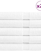 vidaXL Prémiové uteráky SOLUND 25 ks biele 100x200 cm 600 g/m2