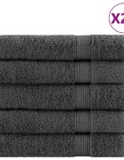 vidaXL Prémiové uteráky SOLUND 25ks antracit 100x200 cm 600 g/m2