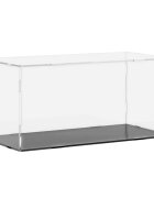 vidaXL Priehľadná reklamná krabica 24x12x11 cm akrylová