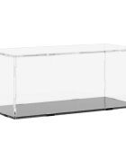 vidaXL Priehľadná reklamná krabica 34x16x14 cm akrylová