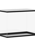 vidaXL Priehľadná reklamná krabica 56x36x37 cm akrylová