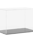 vidaXL Priehľadná reklamná krabica 56x36x37 cm akrylová