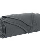 vidaXL Prikrývky na hodenie 24 ks Tmavosivá 270 x 240 cm 21.77 kg Flís