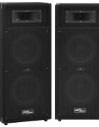 vidaXL Profesionálne pasívne hifi reproduktory 2 ks 1000 W čierne