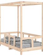 vidaXL Rám detskej postele 70x140 cm masívna borovica