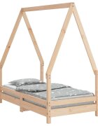 vidaXL Rám detskej postele 70x140 cm masívna borovica