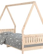 vidaXL Rám detskej postele 80x200 cm masívna borovica