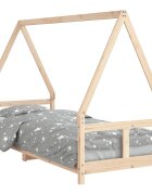 vidaXL Rám detskej postele 80x200 cm masívna borovica
