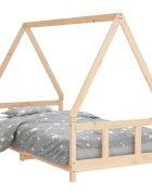 vidaXL Rám detskej postele 90x190 cm masívna borovica